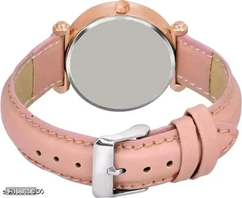 Stylish Synthetic Leather  Watches For Women-thumb3