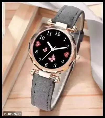 Stylish Synthetic Leather  Watches For Women-thumb3