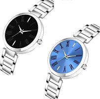 Stylish Metal  Watches For Women Combo Of 2-thumb2