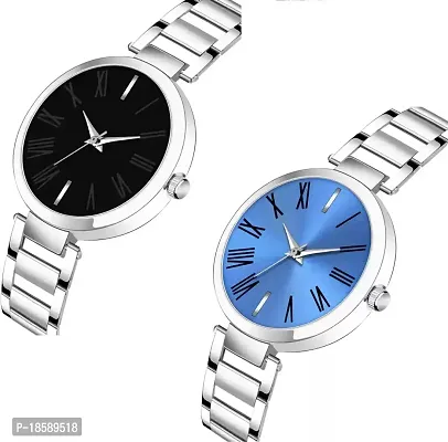 Stylish Metal  Watches For Women Combo Of 2-thumb3