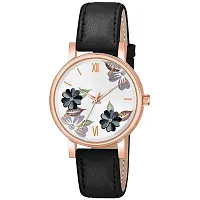 Stylish Synthetic Leather  Watches For Women Combo Of 2-thumb2