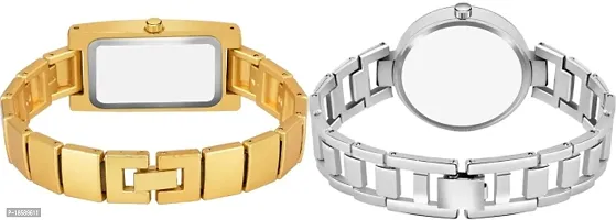 Stylish Metal  Watches For Women Combo Of 2-thumb3