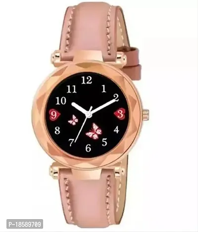 Stylish Synthetic Leather  Watches For Women-thumb0