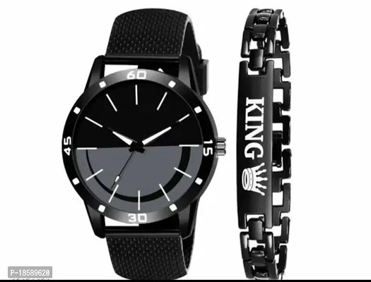 Stylish PU  Watches For Women Watch With Bracelet