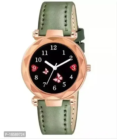 Stylish Synthetic Leather  Watches For Women-thumb0