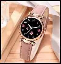 Stylish Synthetic Leather  Watches For Women-thumb1