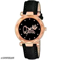 Stylish Synthetic Leather  Watches For Women Combo Of 2-thumb1