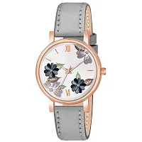 Stylish Synthetic Leather  Watches For Women Combo Of 2-thumb1