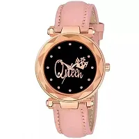 Stylish Synthetic Leather  Watches For Women Combo Of 2-thumb1