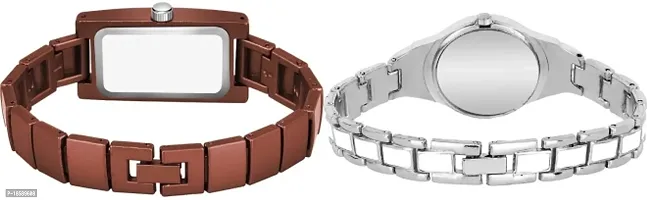 Stylish Metal  Watches For Women Combo Of 2-thumb3