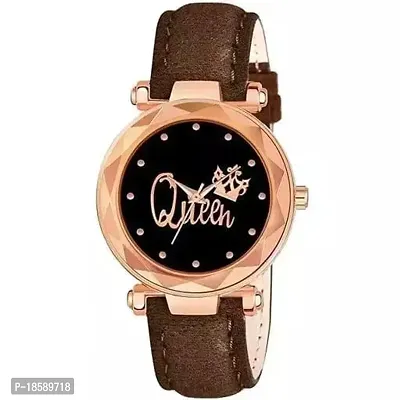 Stylish Synthetic Leather  Watches For Women-thumb0