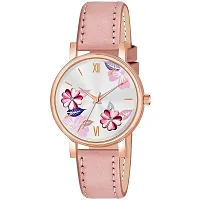 Stylish Synthetic Leather  Watches For Women Combo Of 2-thumb1