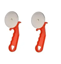 Useful Plastic Red Pizza Cutter- 2 Pieces-thumb3