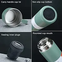 Stainless Steel Thermal Bottle Water Flask Gift Set with Two Cups Hot-thumb4