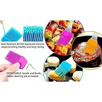 Silicone Spatula Oil Brush Set-thumb1