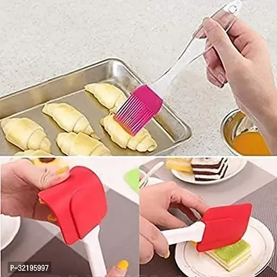 Silicone Spatula Oil Brush Set-thumb3