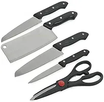 Useful Stainless Steel Kitchen 5-Pcs Knife Set-thumb2