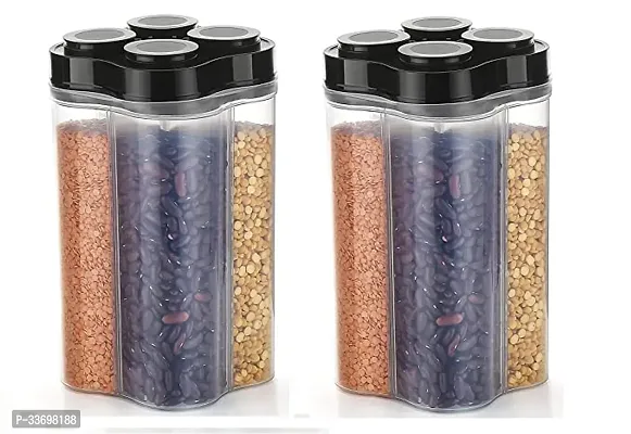 Plastic Airtight Storage Container Pack of 2-thumb0