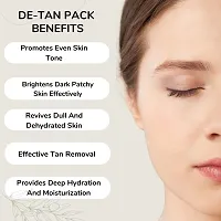 Cheeks  Cheveux Professional Detan Brightening  Lightening Tan Removal Pack - 250g-thumb2