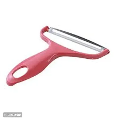 Stainless Steel Peeler Serrated Edge Kitchen Tool For Home Pink-thumb0