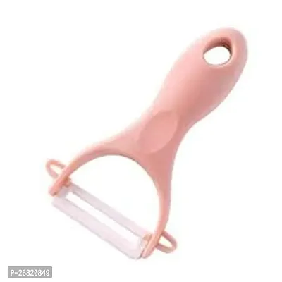 Stainless Steel Peeler Serrated Edge Kitchen Tool For Home Pink-thumb0