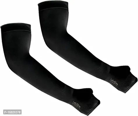 Black Arm Sleeves For Men And Women-thumb0