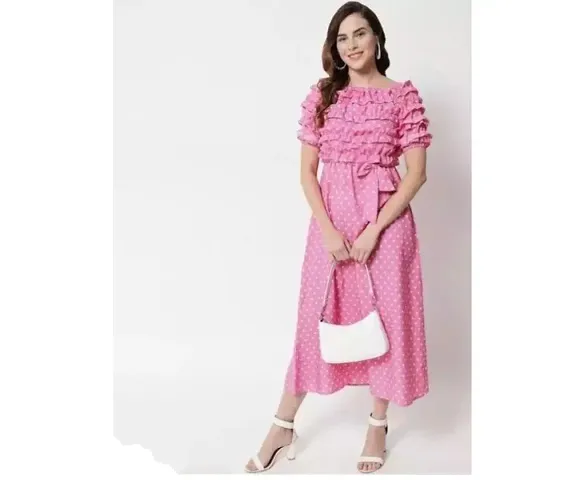 Nairobi Elegant and Stylish Polka dot dress for women/girls