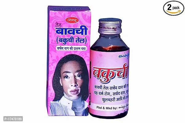 Mingu Pharma Bakuchi Oil For Skin Ayurvedic Oil-100Ml (Pack Of 2)