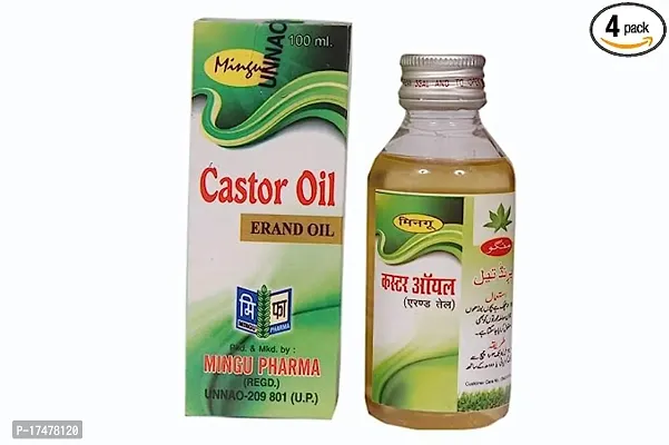 Mingu Pharma Castor Ka Tel 100Ml (Pack Of 4)-thumb0