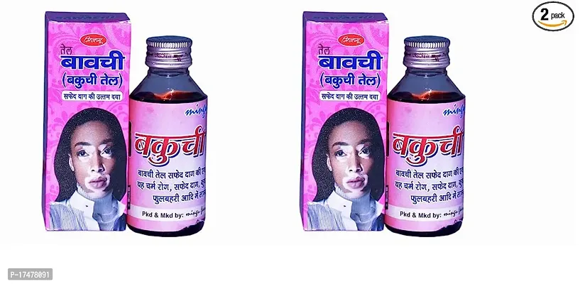 Mingu Pharma Bakuchi Oil For Skin Ayurvedic Oil-100Ml (Pack Of 2)