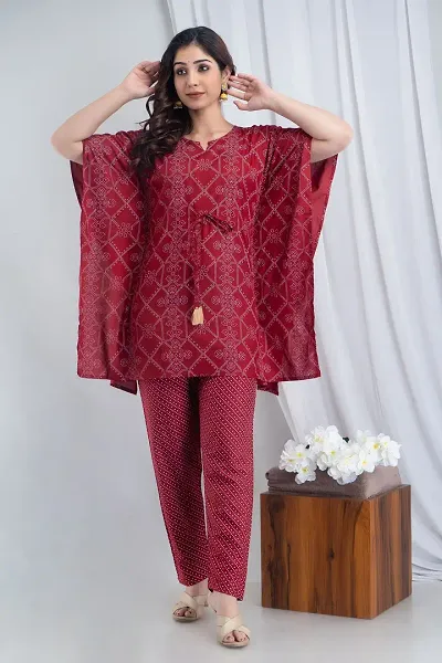 Stylish Viscose Rayon Printed Straight Kurtas