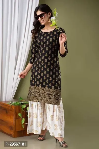 Fancy Cotton Printed Kurtas For Women-thumb0