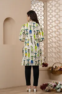 Fancy Cotton Printed Kurtas For Women-thumb1