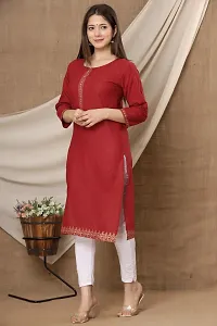 Fancy Cotton Printed Kurtas For Women-thumb1