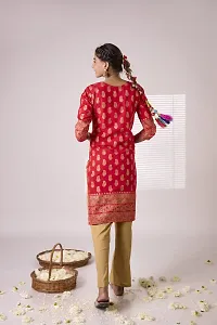 Fancy Cotton Printed Kurtas For Women-thumb1