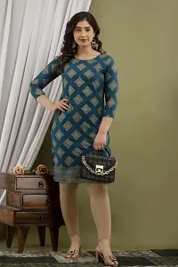 Fancy Cotton Printed Kurtas For Women-thumb1