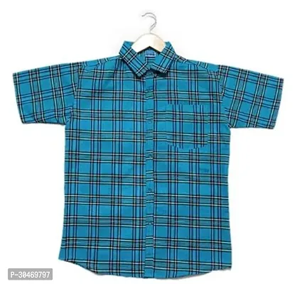 Fabulous Khadi Cotton Checked Short Sleeves Casual Shirts For Men