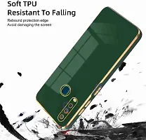 ALFA URBAN 6D Chrome Back Cover Case for vivo y19 (Dark Green)-thumb2