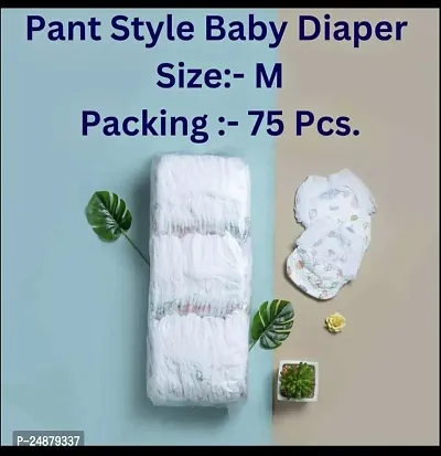 Baby Diaper pants - M  (75 Pieces)