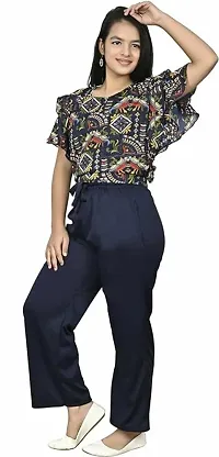 Printed Girls Jumpsuit-thumb3