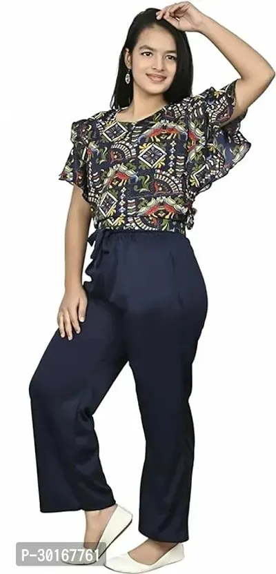 Printed Girls Jumpsuit-thumb4