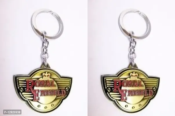 Trendy Metal Keychain And Keyring Pack Of 2