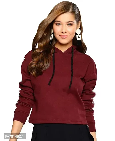 Fabricorn Women's Fleece Hooded Sweatshirt