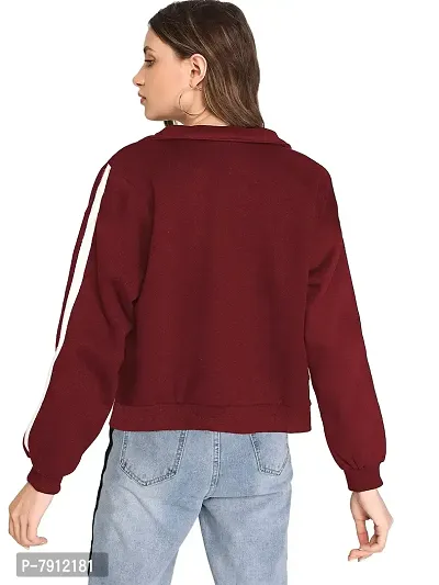 Fabricorn Women's Cotton Collar Neck Sweatshirts-thumb2
