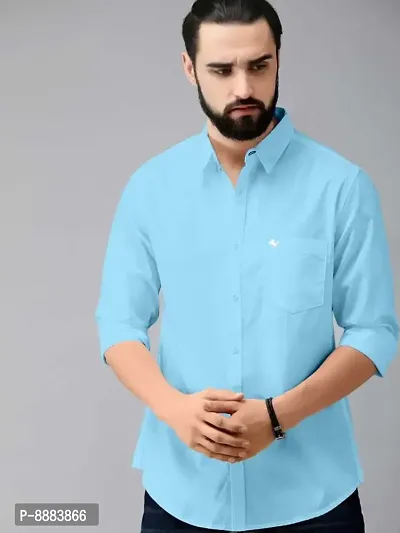 Trendy Men Cotton Casual Shirt