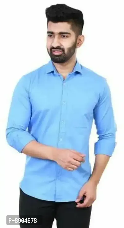 Trendy Men Cotton Casual Shirt-thumb0