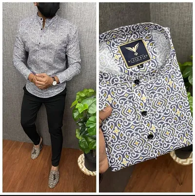 Stylish Fancy Blend Kurta For Men