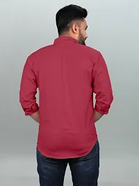 Fancy Cotton Mix Shirts For Men-thumb1