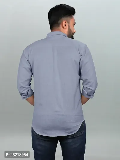 Fancy Cotton Mix Shirts For Men-thumb4