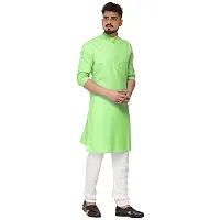 Seawind Men's Cotton Straight Kurta Pyjama Set-thumb2